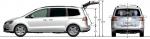 Volkswagen Sharan 2010 года